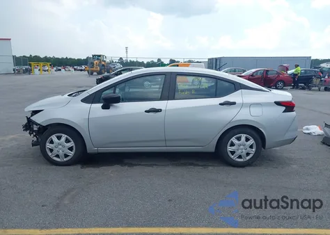 2020 Nissan Versa S Xtronic Cvt из США, поврежденный, VIN 3N1CN8DV7LL828866